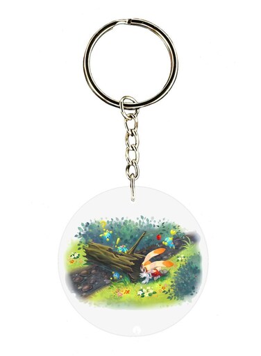 Sonic Printed Keychain