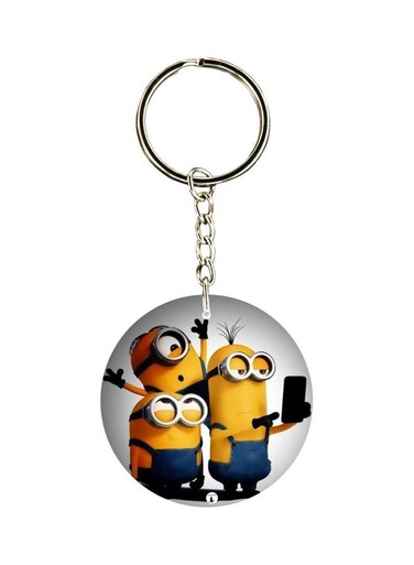 Minion Printed Keychain