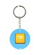 Question Mark Printed Keychain