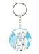 Double Sided Digimon Printed Keychain