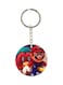 Cartoon Printed Double Sided Keychain