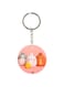 Cartoon Girl Printed Keychain