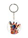 Double Sided Giraffe Printed Keychain