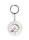 Cats Printed Keychain