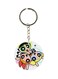 Cartoon Printed Single Sided Keychain