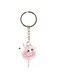 Double Sided Ballet Girl Printed Keychain