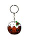 Double Sided Cartoon Printed Keychain