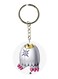 Anime Digimon Double Side Printed Keychain