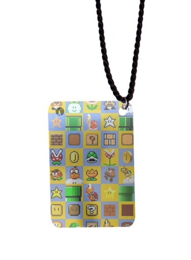 Super Mario Printed Car Mirror Pendant