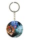 Double Sided Sonic Printed Keychain