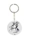 A Wolf Printed Keychain