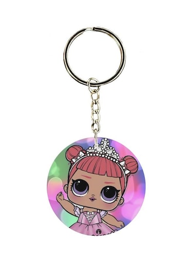Cartoon Printed Keychain