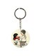 Cartoon Printed Double Sided Keychain