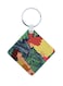 Adnan And Lina Wooden Keychain