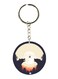 Double Sided Wolves Printed Keychain