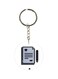 Cartoon Themed Single Sided Keychain