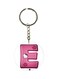 Initial E Designed Dual Sided Keychain