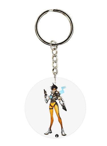 Overwatch Game Printed Keychain