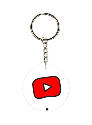 Printed Single Sided Keychain