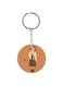 Cartoon Themed Single Sided Keychain