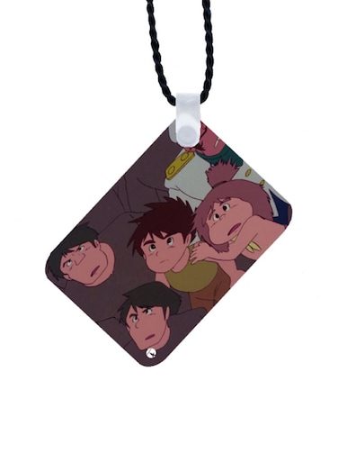 Adnan And Lina Printed Car Mirror Pendant