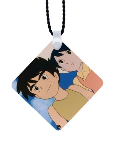 Adnan And Lina Printed Car Mirror Pendant