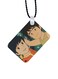 Adnan And Lina Printed Car Mirror Pendant