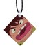 Adnan And Lina Printed Car Mirror Pendant