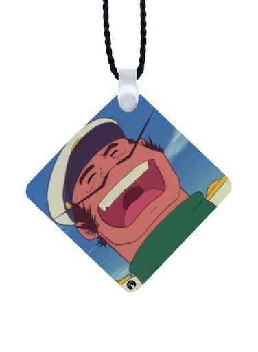 Adnan And Lina Printed Car Mirror Pendant