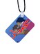 Adnan And Lina Printed Car Mirror Pendant