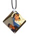 Adnan And Lina Printed Car Mirror Pendant