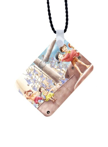 Adnan And Lina Printed Car Mirror Pendant