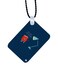 Lamp And A Book Printed Car Mirror Pendant