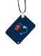 Lamp And A Book Printed Car Mirror Pendant