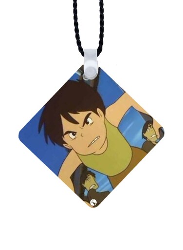 Adnan And Lina Printed Car Mirror Pendant
