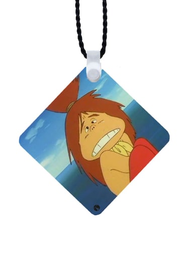 Adnan And Lina Printed Car Mirror Pendant