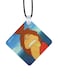 Adnan And Lina Printed Car Mirror Pendant