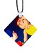 Adnan And Lina Printed Car Mirror Pendant
