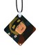 Adnan And Lina Printed Car Mirror Pendant