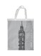 Big Ben Printed Shopping Bag White