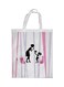 Mother's Day Gift Printed Shopping Bag White/Pink/Blue