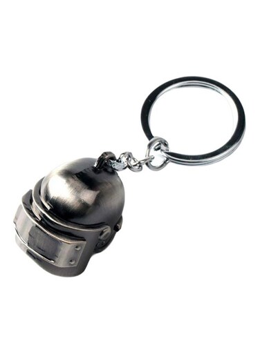 PUBG Level 3 Battlegrounds Helmet Keychain Black