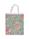 Open Roses Printed Shopping Bag Multicolour