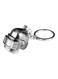 PUBG Level 3 Battlegrounds Helmet Keychain Silver