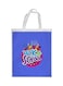 Back To School Printed Shopping Bag Blue/White