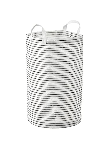 Ikea KLUNKA Laundry bag, 60 l [white/black]