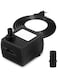 Mini Water Pumps, Ultra Quiet Aquarium Pump with 1.5 m Power Cable, 350 L/H, 5 W, Submersible Pump, Small Fountain Pump, Fountain Pump, 2 Nozzles for Aquarium, Pond, Garden, Fountain