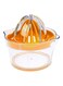 Manual Fruit Squeezer Orange/Clear