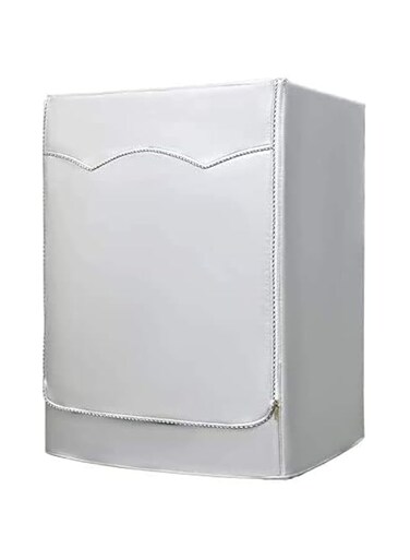 FUIN Washer Dryer Cover for Front Load,Coating Oxford Cloth Loading Machine,Waterproof,Dustproof,UV Resistant Full-automatic Roller Washing Machine (27''*33''*39'') (FU-CX)