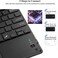 Muzz Xiaomi Mi Pad 5/5 Pro Leather Stand Case Cover with Detachable Wireless Keyboard, 11 Inch, for Mi Pad 5 Pro Arabic and English (Xiaomi Mi Pad 5/5 Pro)